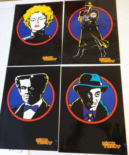 Dick Tracy original release german lobby still set